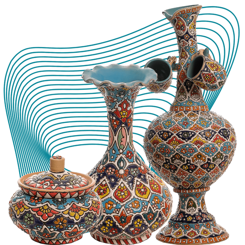 سفال تزئینی آب و خاک سفال تزئینی آب و خاک