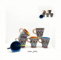 لیوان قیفی رنگی - Image 3
