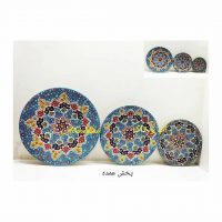 بشقاب ست سه تایی