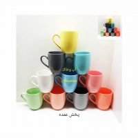 ماگ رنگی بلند - Image 2