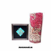تابلومعرق کاری یااباعبدالله الحسین ترمه یزدی
